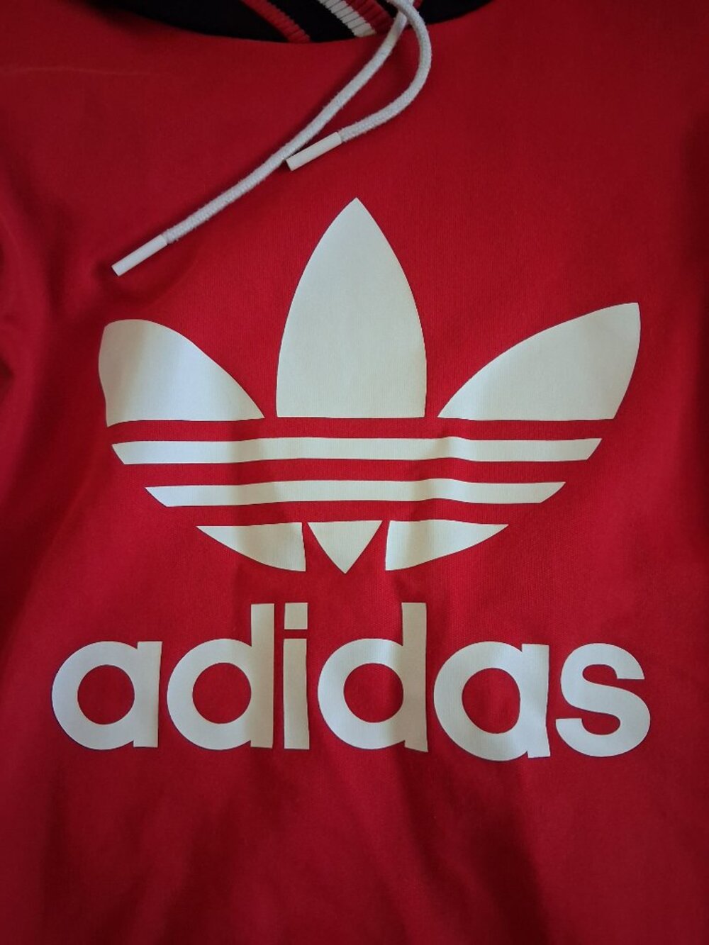 Adidas Originals Women's Unisex Size Medium Varsity Trefoil Colorblock Hoodie - Picture 6 of 14